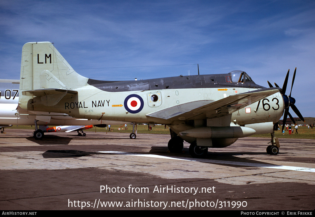 Aircraft Photo of XL476 | Fairey Gannet AEW.3 | UK - Navy | AirHistory.net #311990