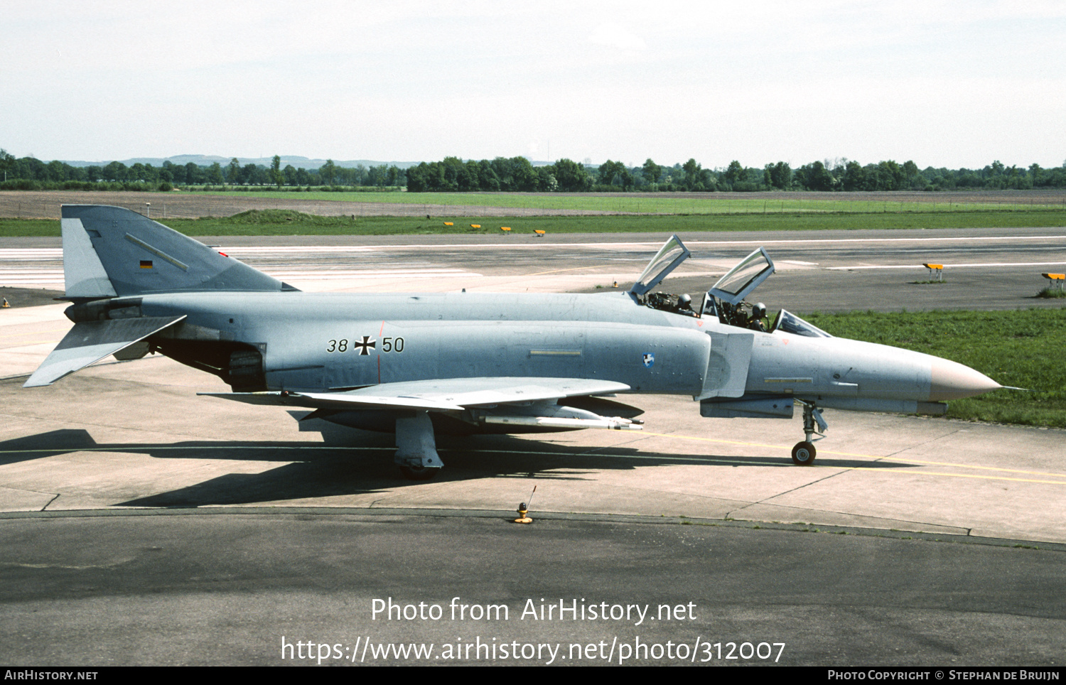 Aircraft Photo of 3850 | McDonnell Douglas F-4F Phantom II | Germany - Air Force | AirHistory.net #312007