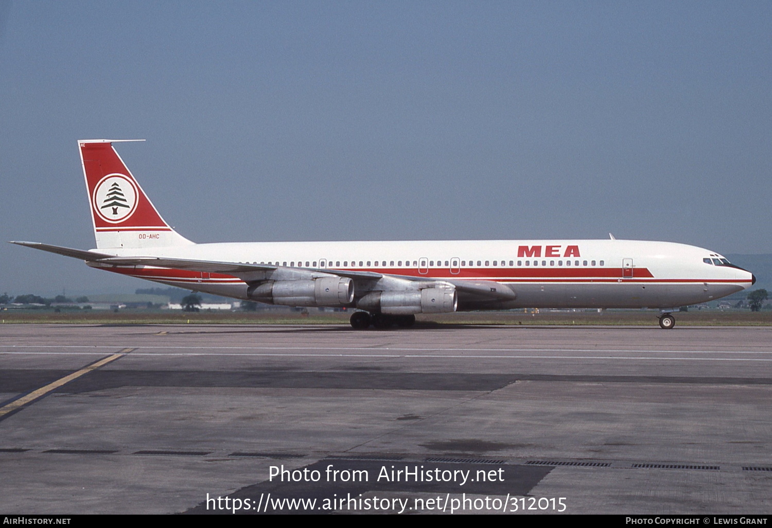 Aircraft Photo of OD-AHC | Boeing 707-323C | MEA - Middle East Airlines | AirHistory.net #312015