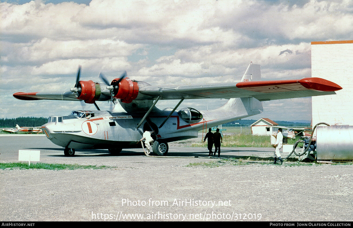 Aircraft Photo of CF-NTL | Canadian Vickers Canso 2SR | The Flying Fireman | AirHistory.net #312019