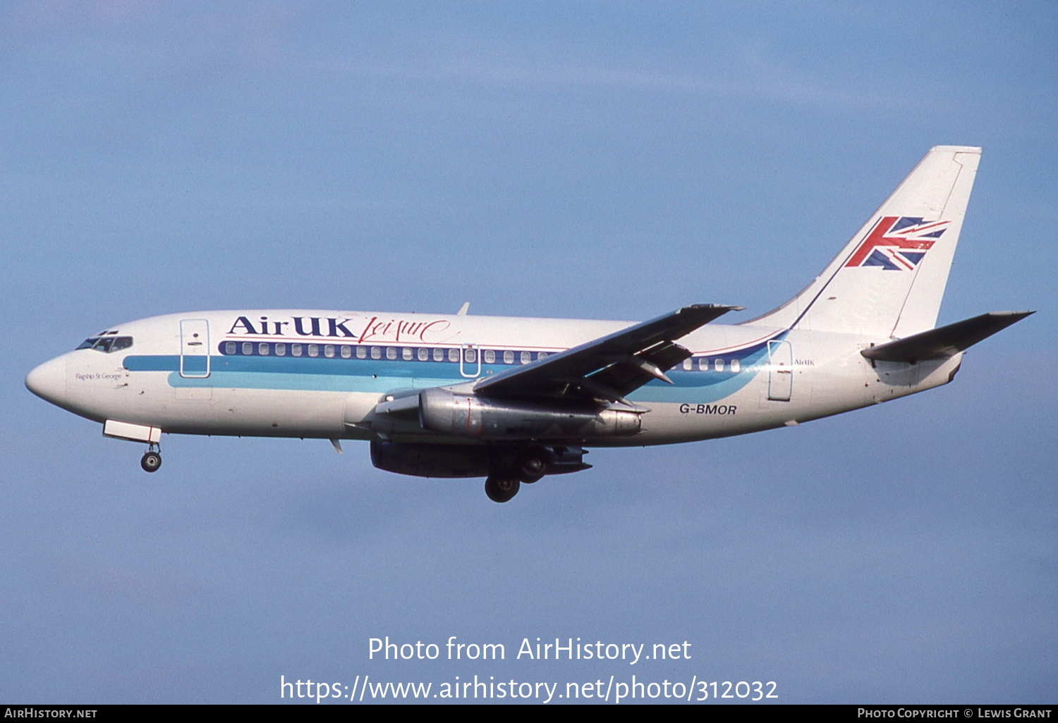 Aircraft Photo of G-BMOR | Boeing 737-2S3/Adv | Air UK Leisure | AirHistory.net #312032