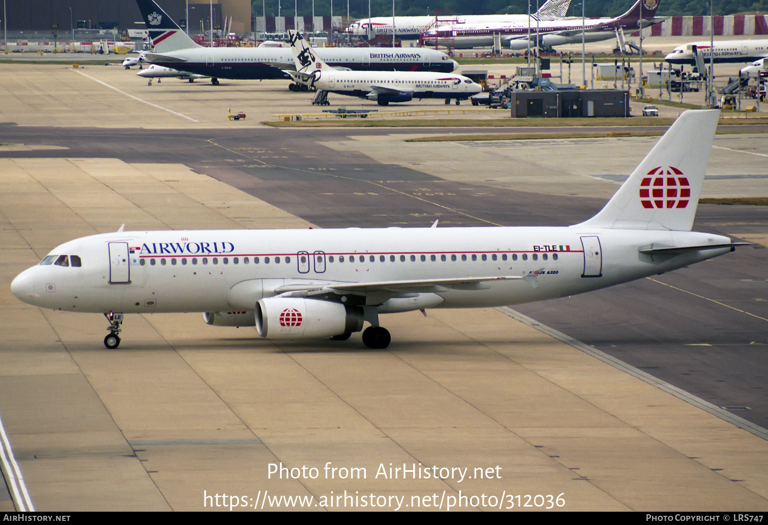 Aircraft Photo of EI-TLE | Airbus A320-231 | AirWorld | AirHistory.net #312036