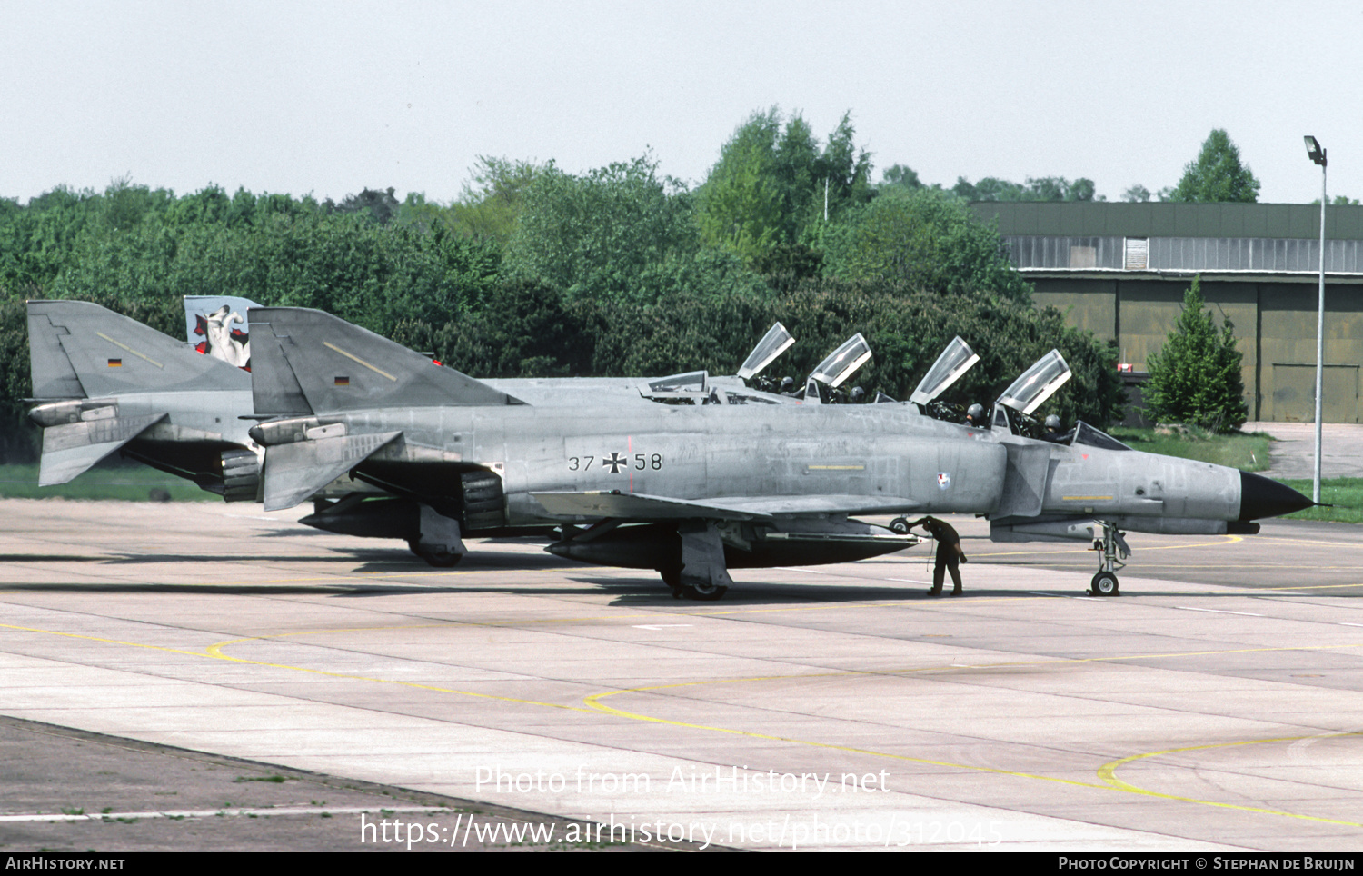 Aircraft Photo of 3758 | McDonnell Douglas F-4F Phantom II | Germany - Air Force | AirHistory.net #312045