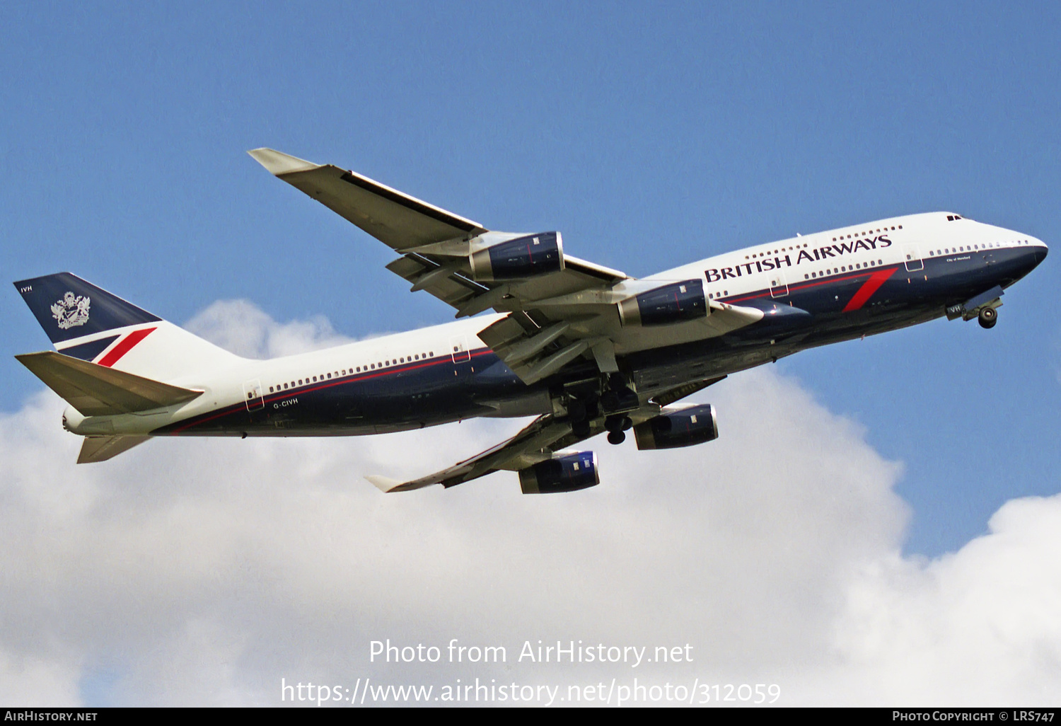 Aircraft Photo of G-CIVH | Boeing 747-436 | British Airways | AirHistory.net #312059