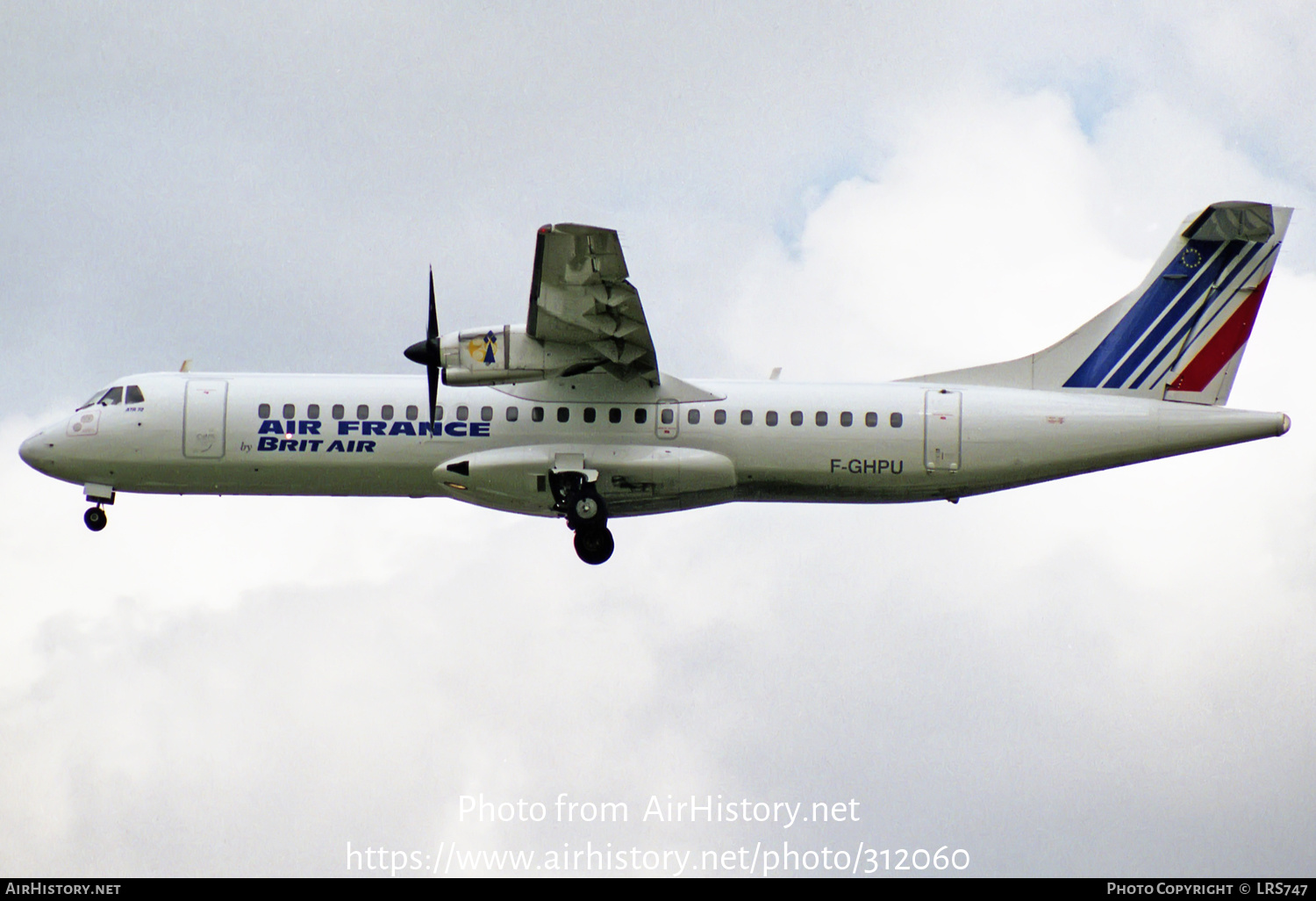 Aircraft Photo of F-GHPU | ATR ATR-72-201 | Air France | AirHistory.net #312060