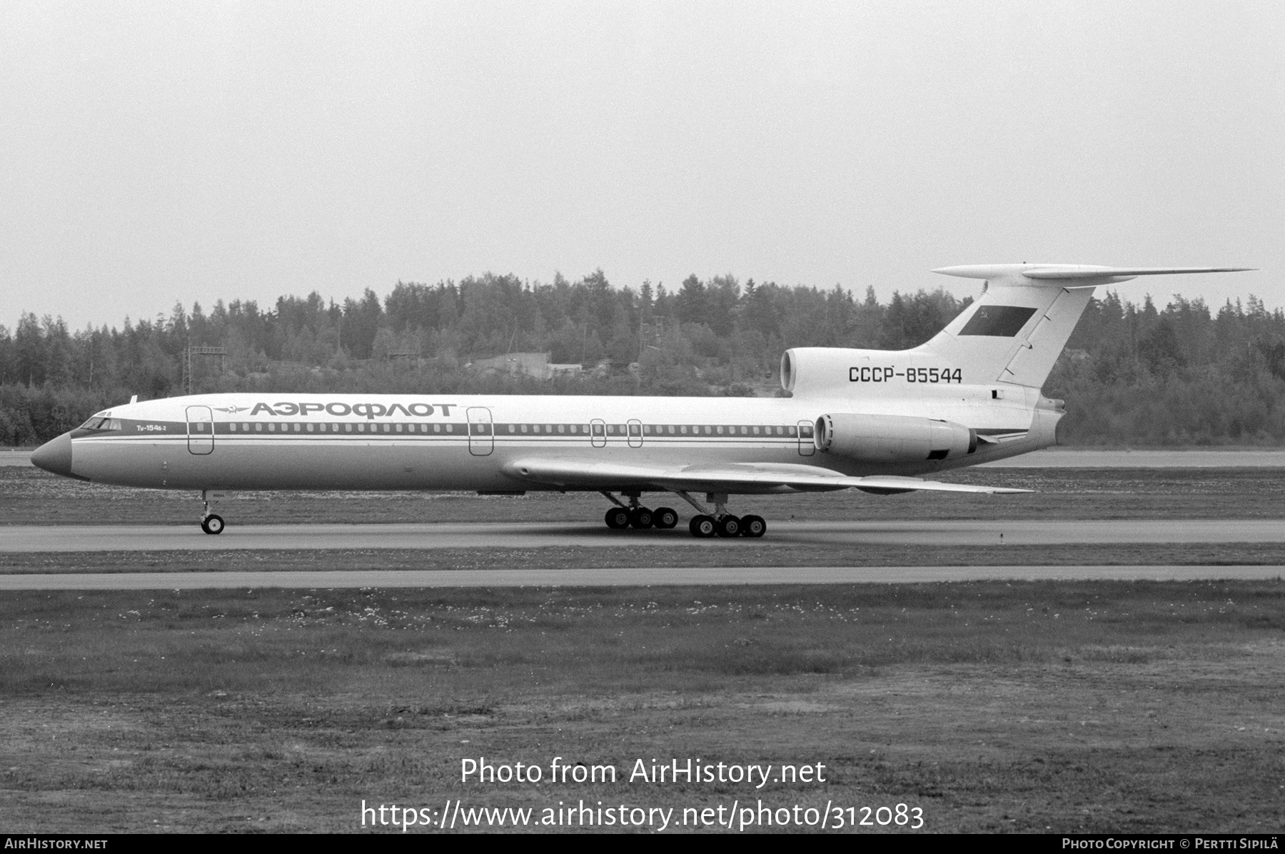 Aircraft Photo of CCCP-85544 | Tupolev Tu-154B-2 | Aeroflot | AirHistory.net #312083