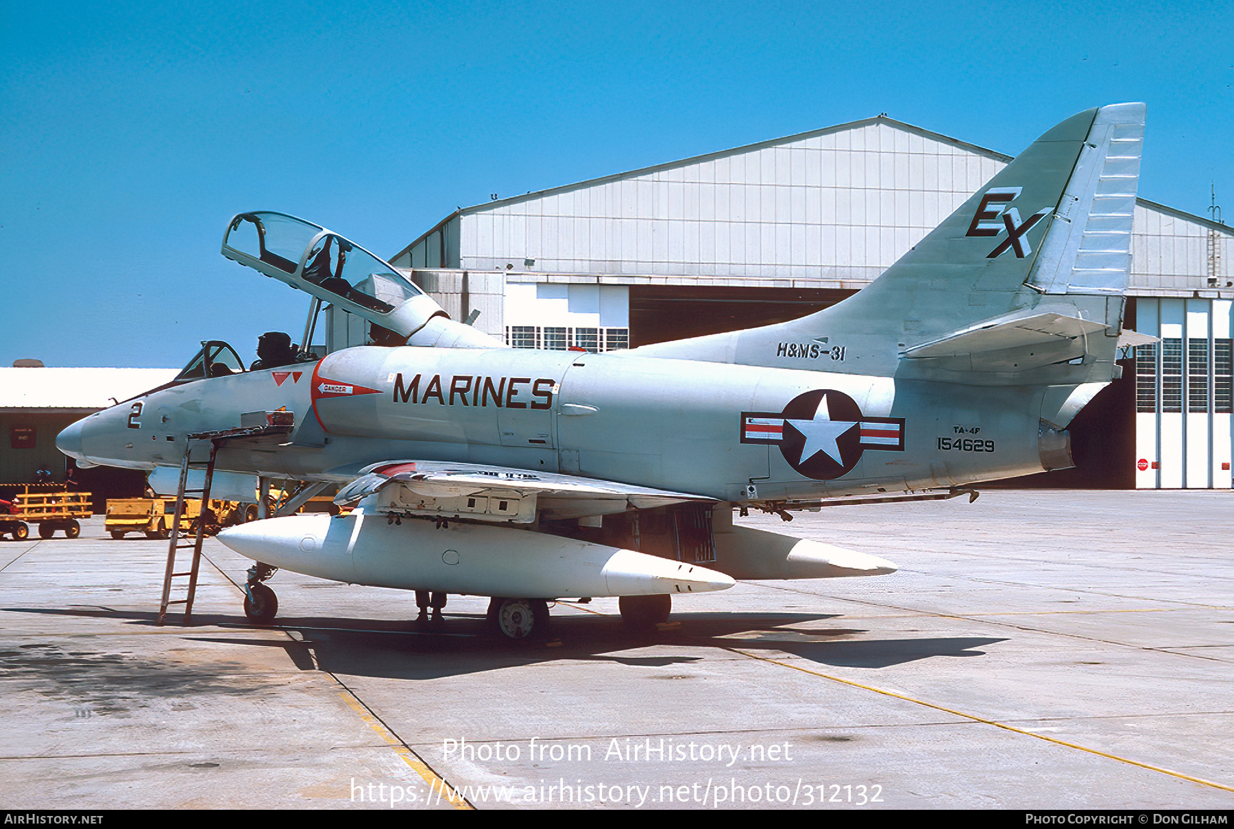 Aircraft Photo of 154629 | Douglas TA-4F Skyhawk | USA - Marines | AirHistory.net #312132