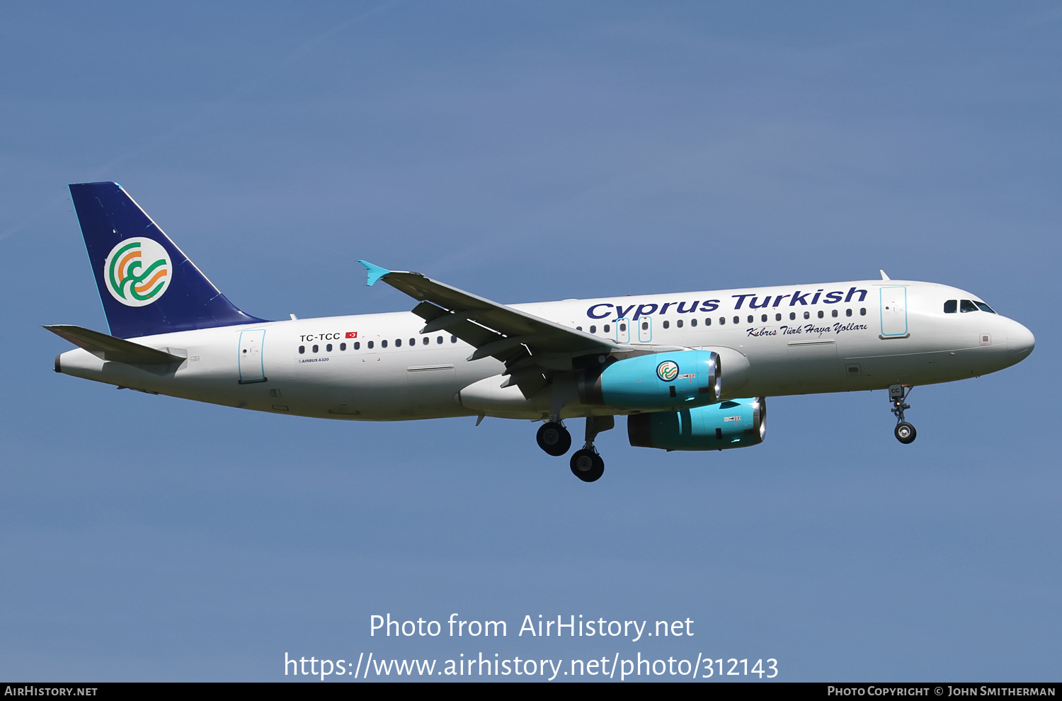 Aircraft Photo of TC-TCC | Airbus A320-232 | KTHY Kibris Türk Hava Yollari - Cyprus Turkish Airlines | AirHistory.net #312143