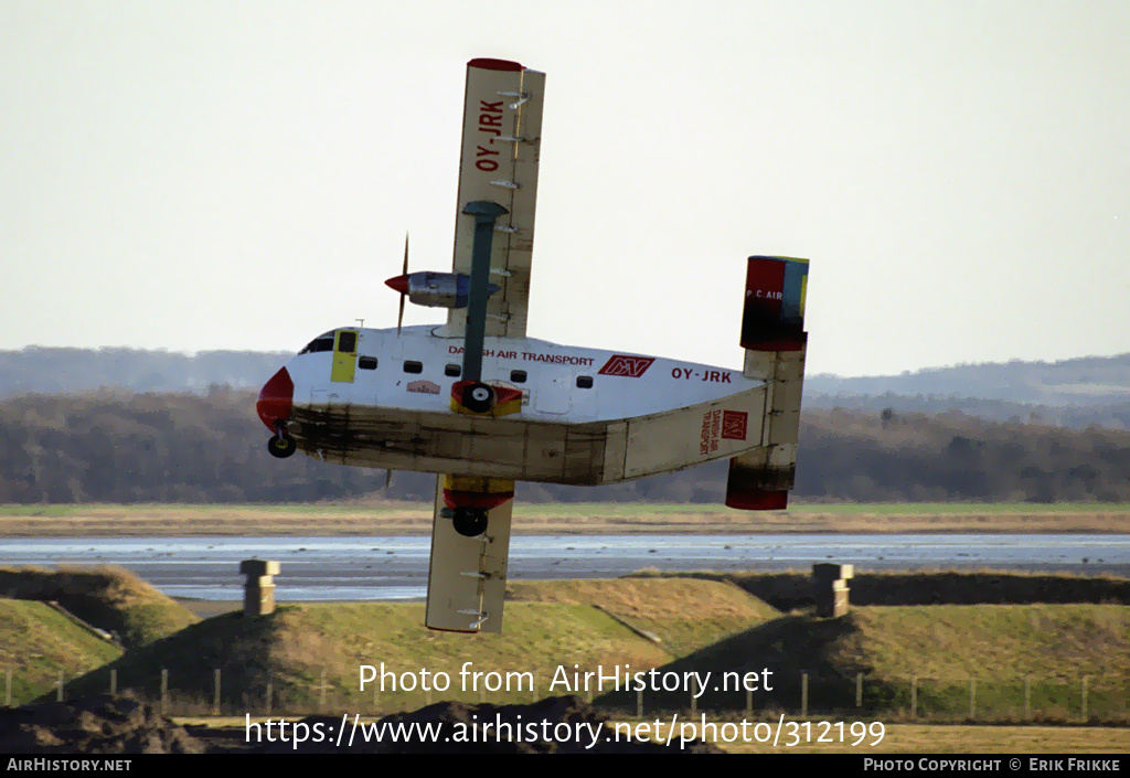 Aircraft Photo of OY-JRK | Short SC.7 Skyliner 3A-100 | Danish Air Transport - DAT | AirHistory.net #312199