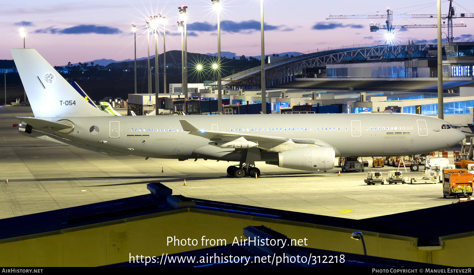 Aircraft Photo of T-054 | Airbus A330-243MRTT | Netherlands - Air Force | AirHistory.net #312218