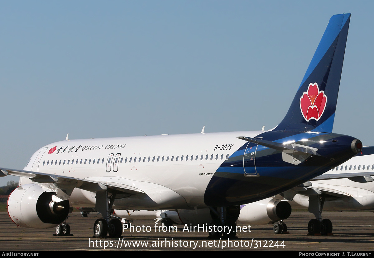 Aircraft Photo of B-307V | Airbus A320-271N | Qingdao Airlines | AirHistory.net #312244