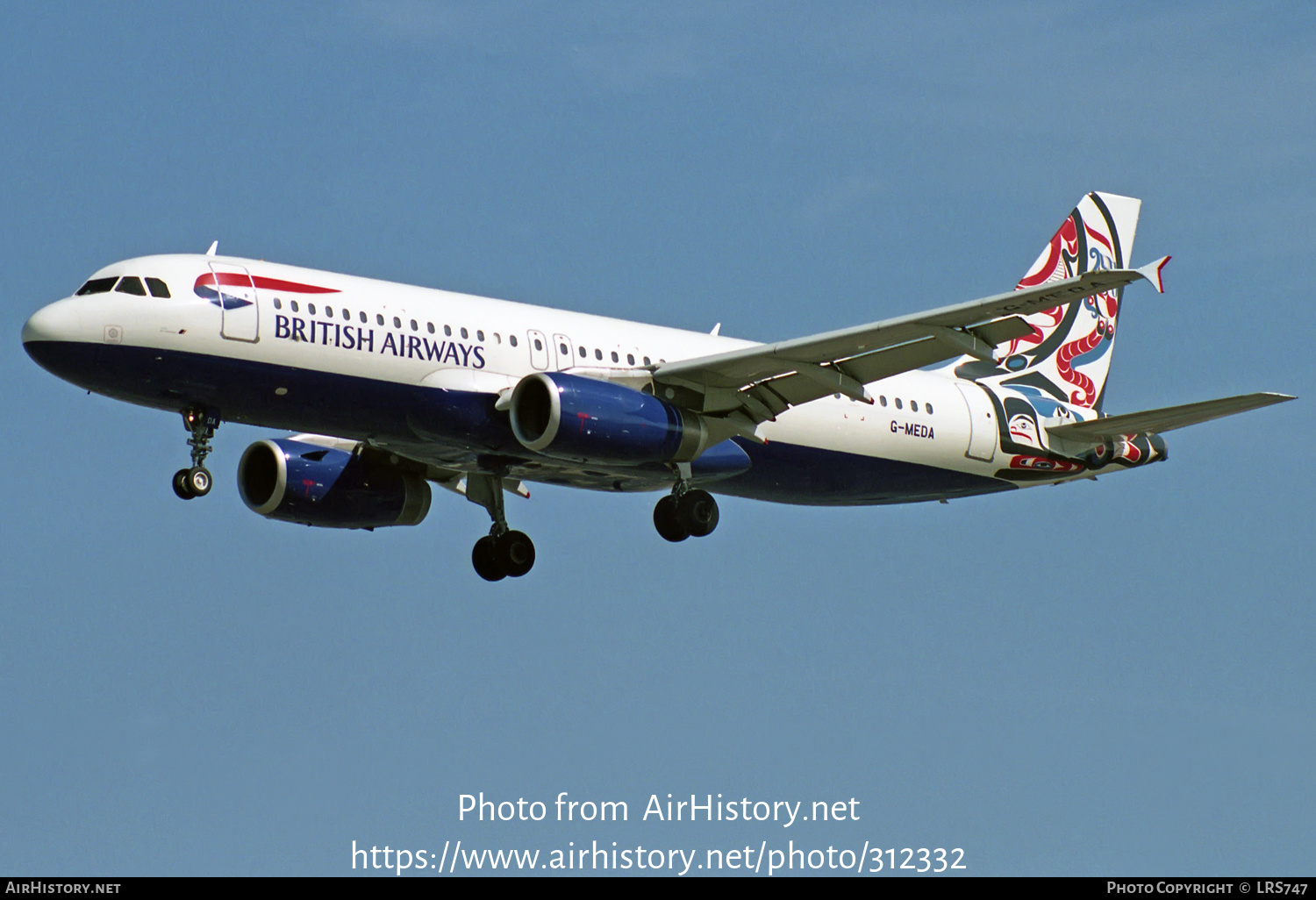 Aircraft Photo of G-MEDA | Airbus A320-231 | British Airways | AirHistory.net #312332