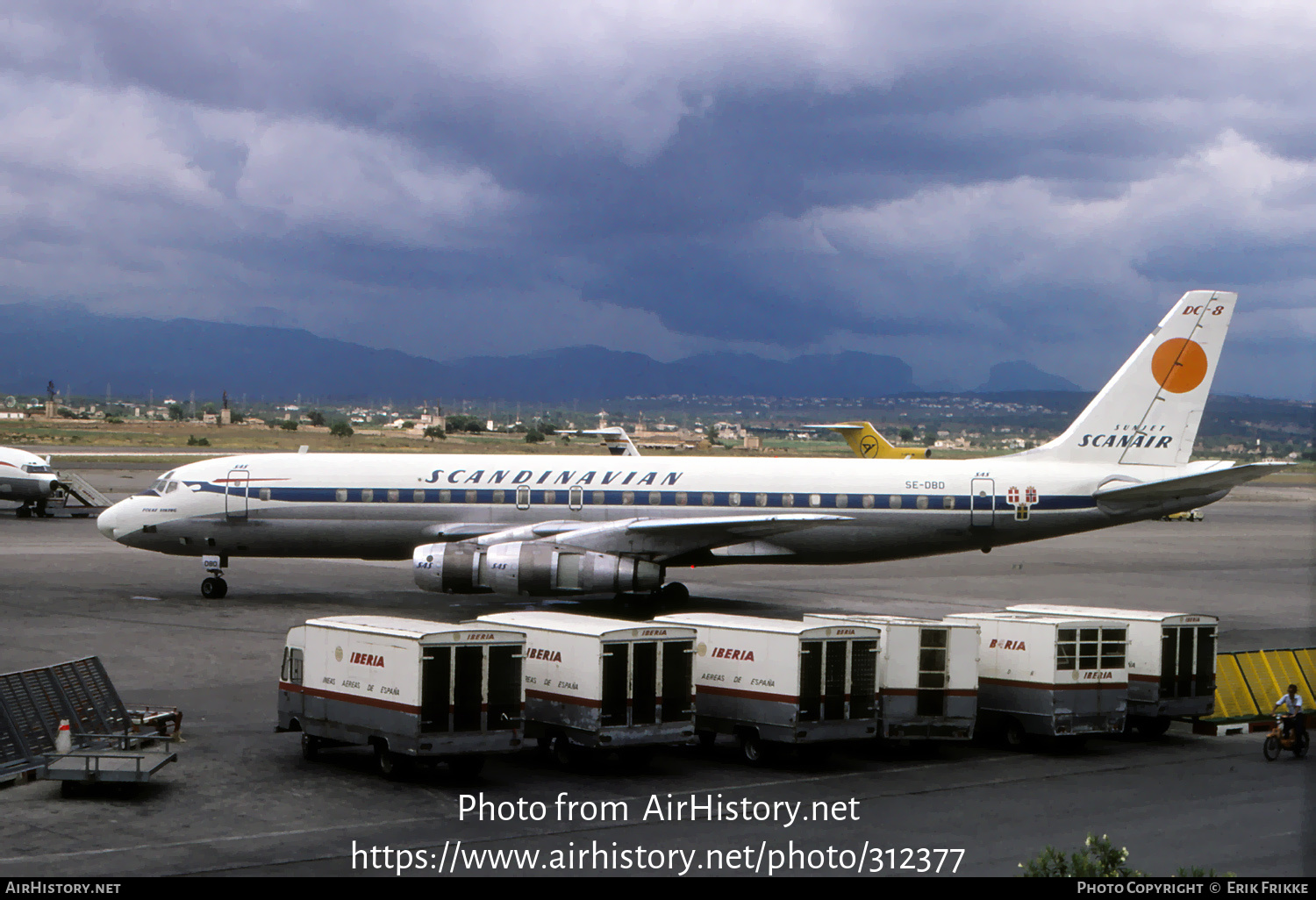 Aircraft Photo of SE-DBD | Douglas DC-8-55 | Scandinavian Airlines - SAS | AirHistory.net #312377