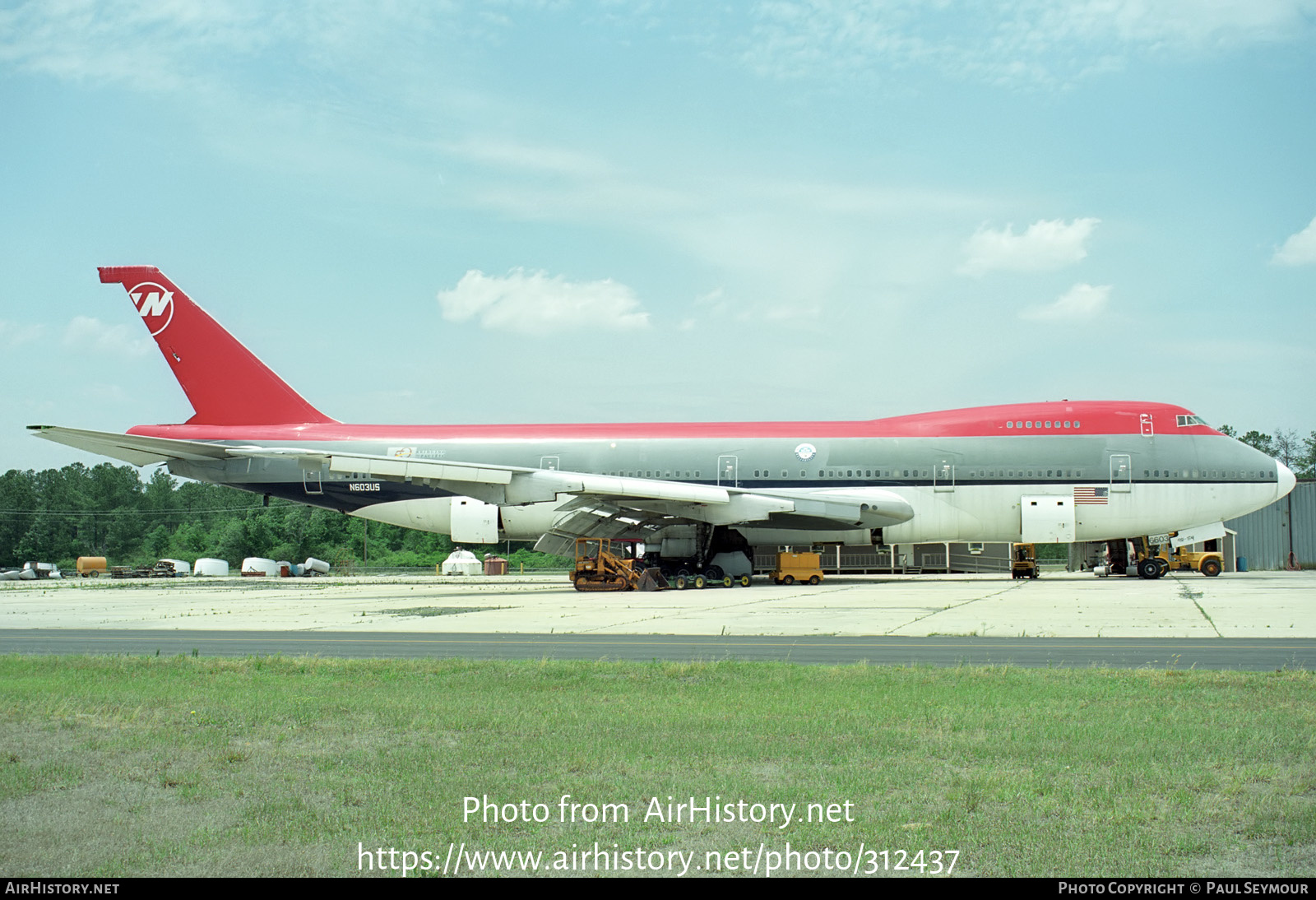 Aircraft Photo of N603US | Boeing 747-151 | Northwest Airlines | AirHistory.net #312437