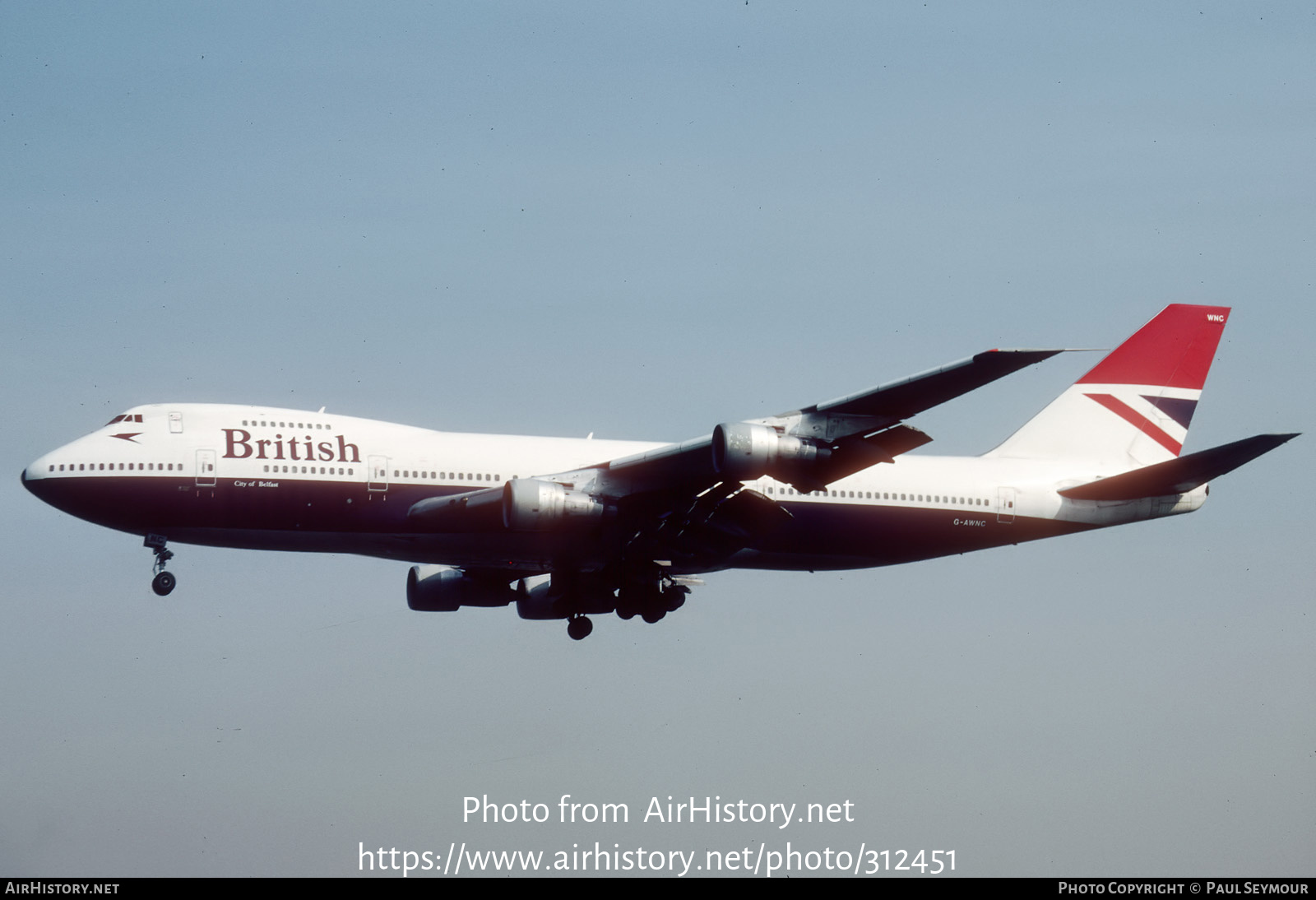 Aircraft Photo of G-AWNC | Boeing 747-136 | British Airways | AirHistory.net #312451