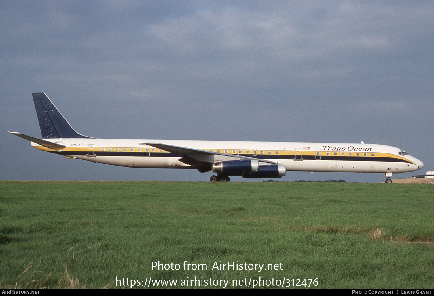 Aircraft Photo of N794AL | McDonnell Douglas DC-8-63 | Trans Ocean Airways | AirHistory.net #312476