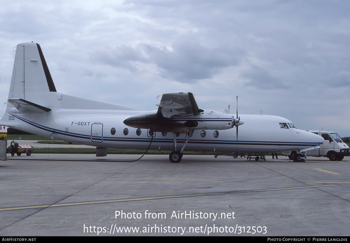 Aircraft Photo of F-GDXT | Fairchild F-27J | Air Service Nantes | AirHistory.net #312503