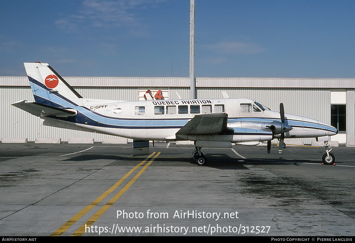 Aircraft Photo of C-GPFF | Beech 99 Airliner | Quebec Aviation | AirHistory.net #312527