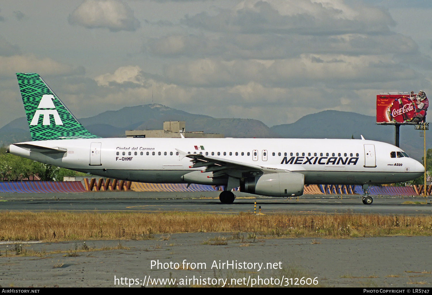 Aircraft Photo of F-OHMF | Airbus A320-231 | Mexicana | AirHistory.net #312606