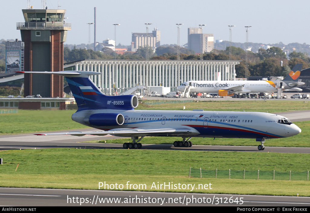 Aircraft Photo of RF-85655 | Tupolev Tu-154M/LK-1 | Open Skies | AirHistory.net #312645