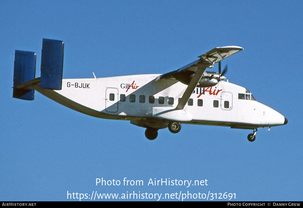 Aircraft Photo of G-BJUK | Short 330-200 | Gill Air | AirHistory.net #312691