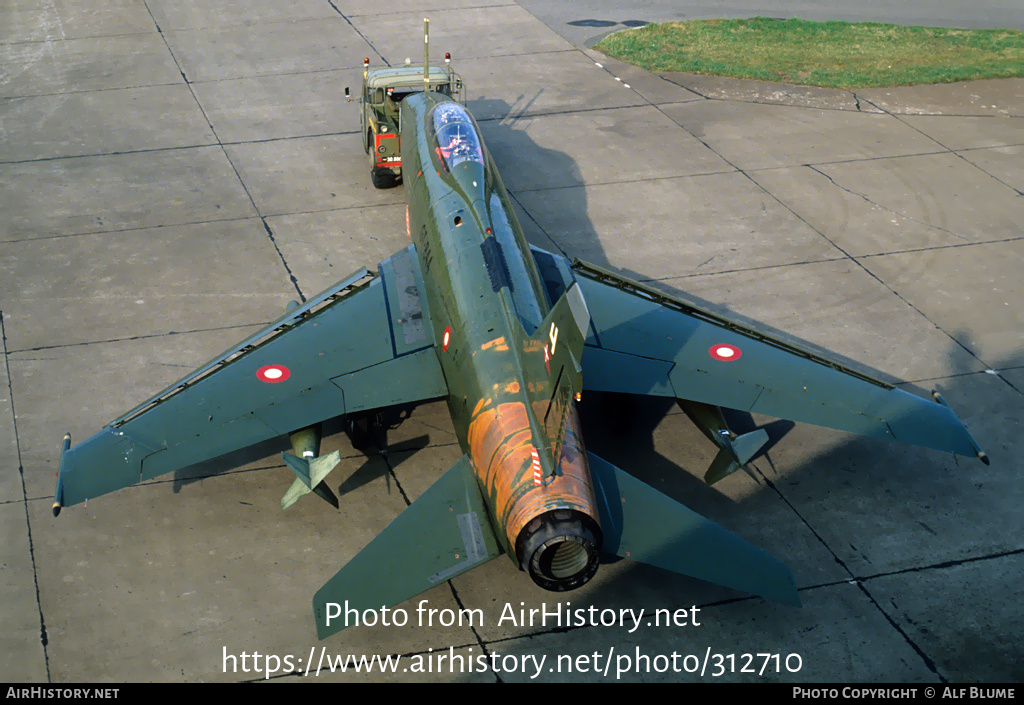 Aircraft Photo of GT-844 | North American TF-100F Super Sabre | Denmark - Air Force | AirHistory.net #312710