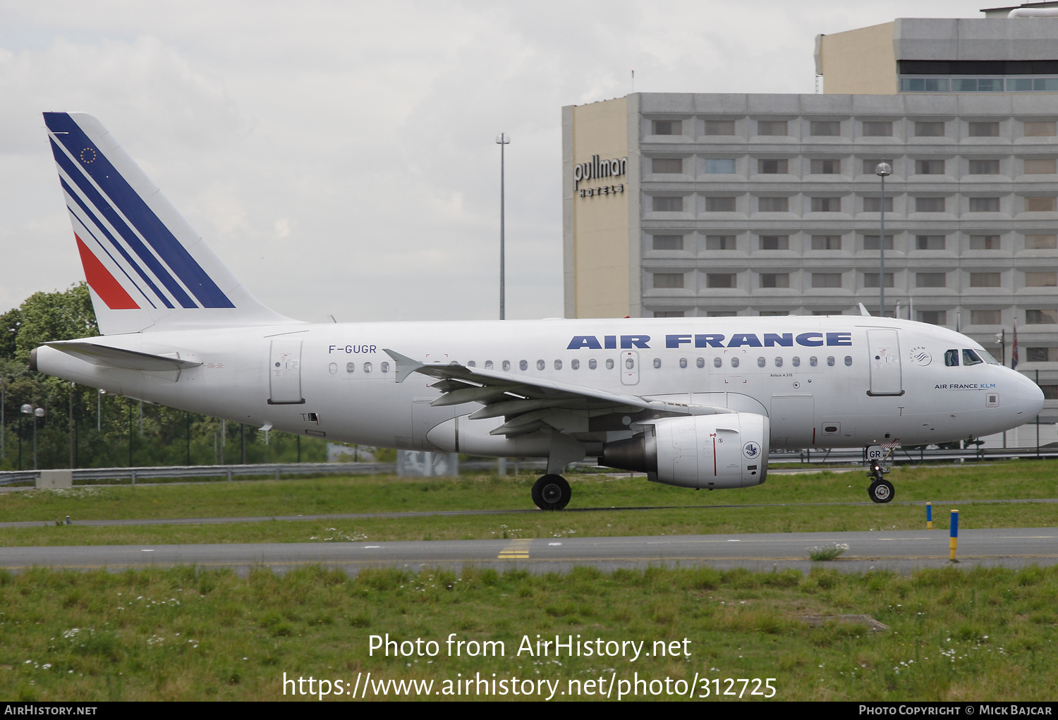 Aircraft Photo of F-GUGR | Airbus A318-111 | Air France | AirHistory.net #312725