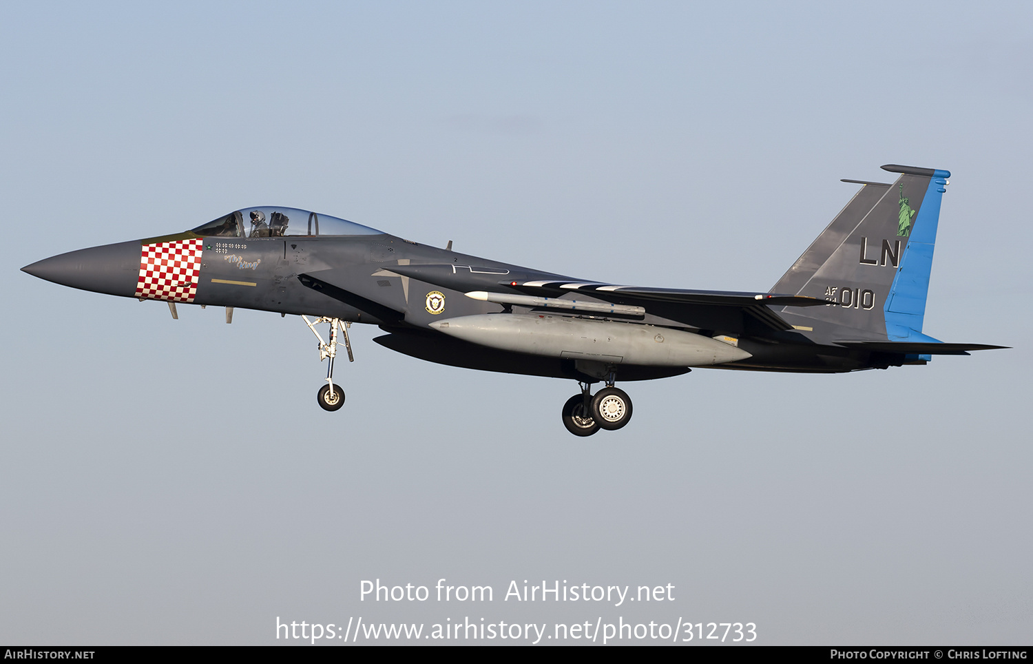 Aircraft Photo of 84-0010 | McDonnell Douglas F-15C Eagle | USA - Air Force | AirHistory.net #312733