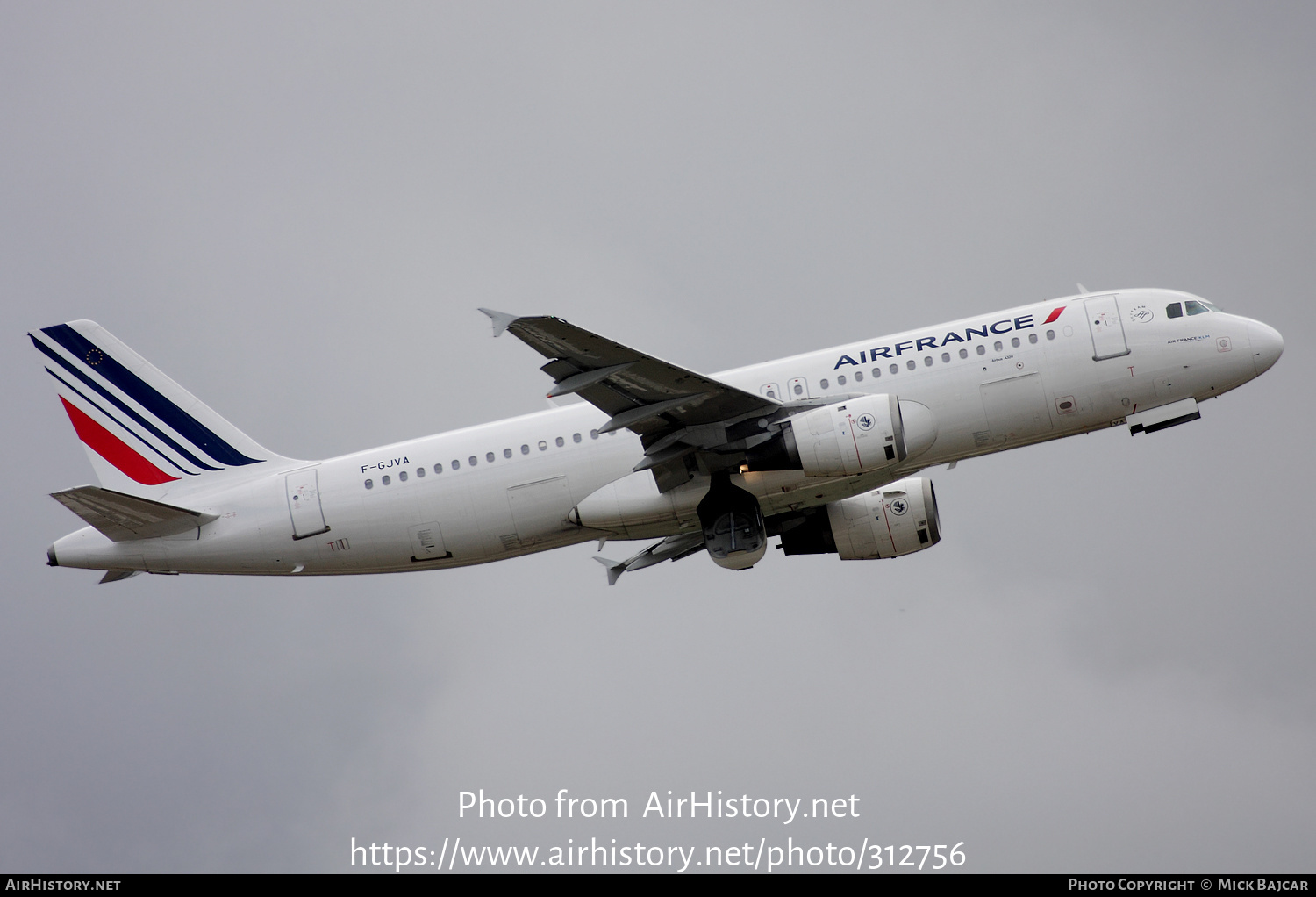 Aircraft Photo of F-GJVA | Airbus A320-211 | Air France | AirHistory.net #312756