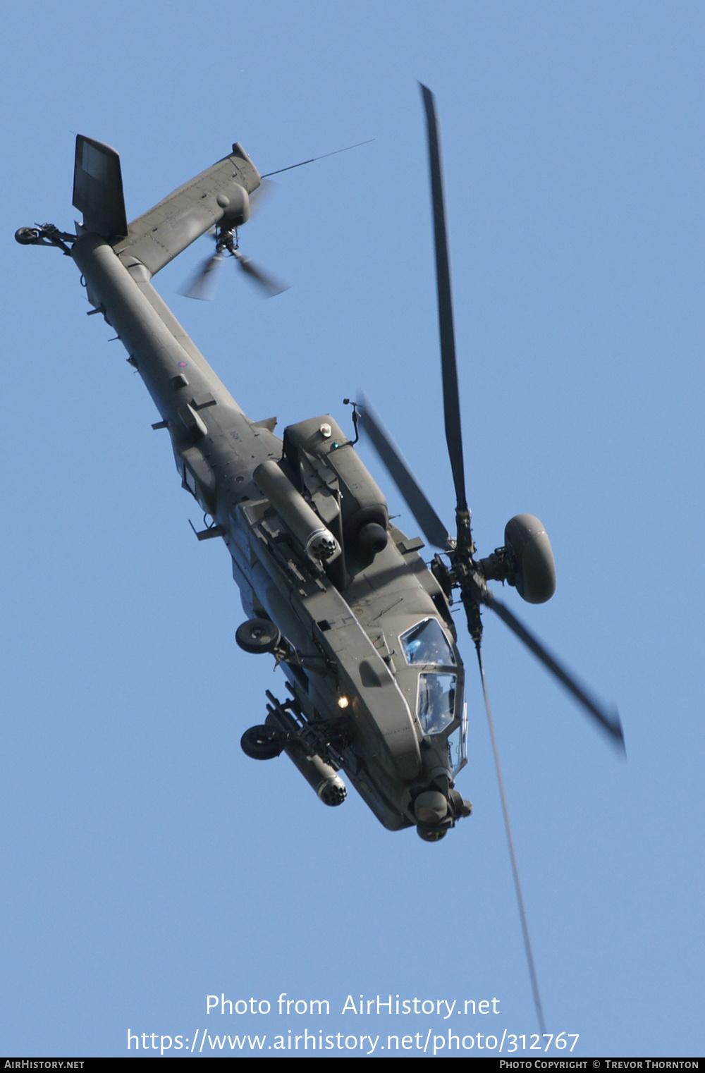 Aircraft Photo of ZJ222 | Westland WAH-64D Longbow Apache AH1 | UK - Army | AirHistory.net #312767