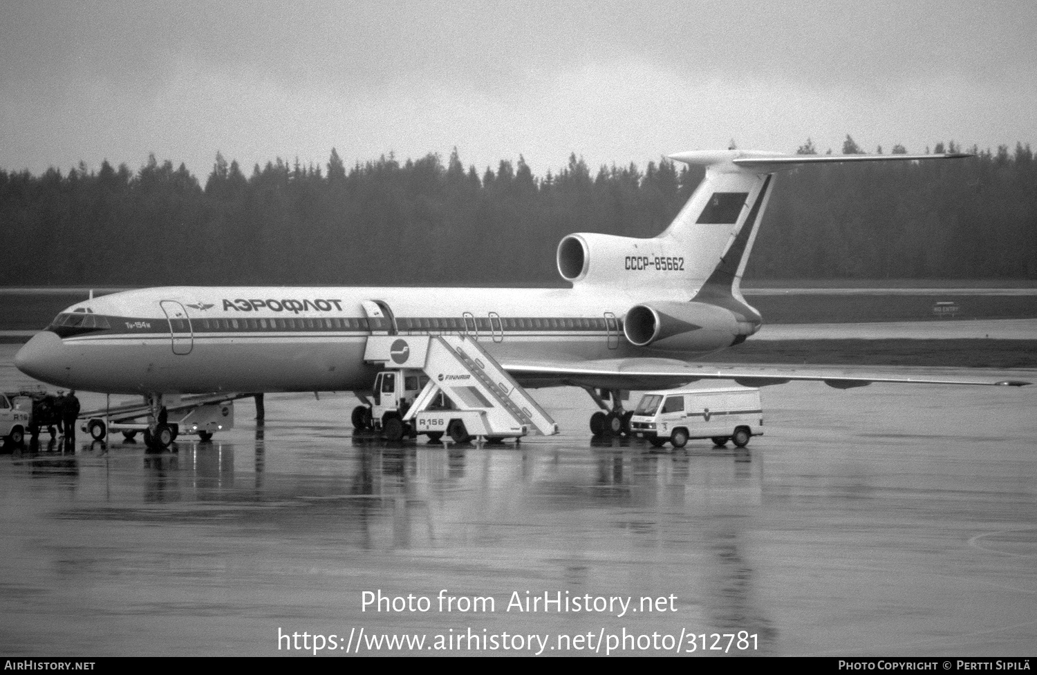 Aircraft Photo of CCCP-85662 | Tupolev Tu-154M | Aeroflot | AirHistory.net #312781