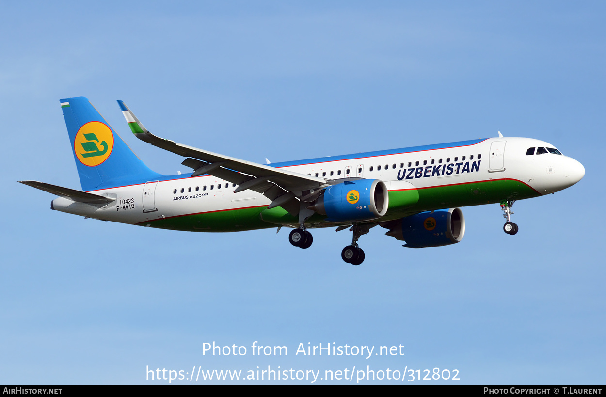 Aircraft Photo of F-WWIO | Airbus A320-214 | Uzbekistan Airways | AirHistory.net #312802