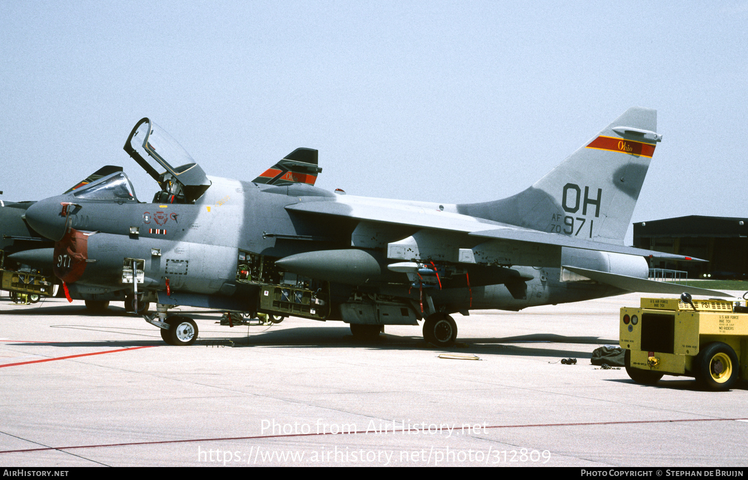 Aircraft Photo of 70-0971 / AF70-971 | Vought A-7D Corsair II | USA - Air Force | AirHistory.net #312809