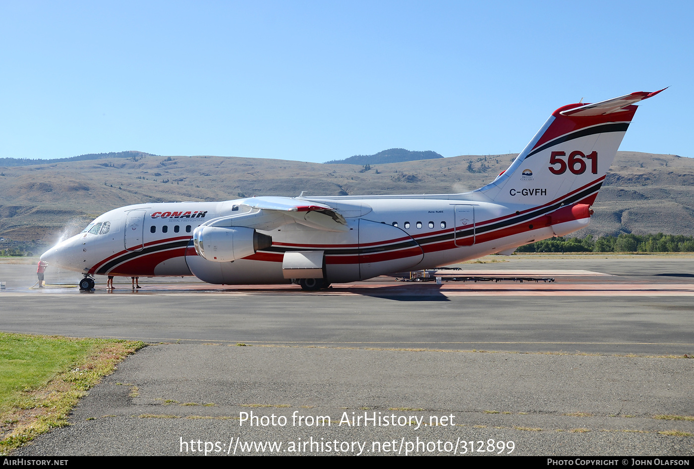 Aircraft Photo of C-GVFH | BAE Systems Avro 146-RJ85 | Conair Aviation | AirHistory.net #312899