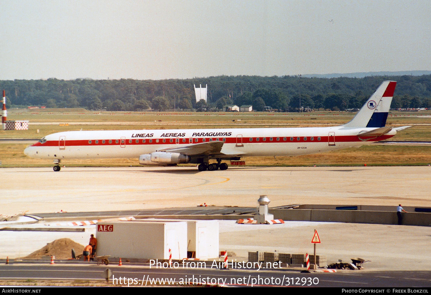 Aircraft Photo of ZP-CCH | McDonnell Douglas DC-8-63 | Líneas Aéreas Paraguayas - LAP | AirHistory.net #312930