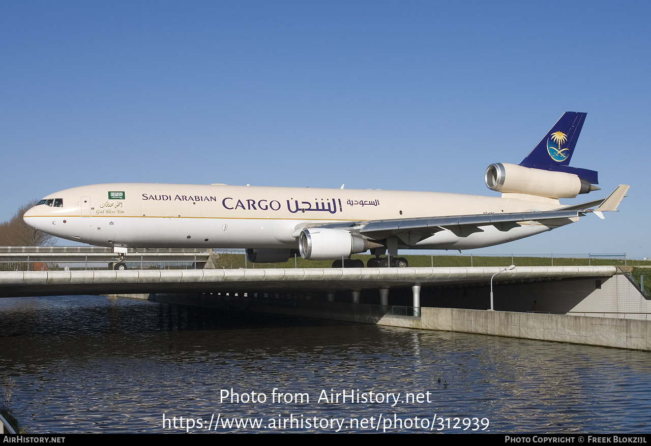 Aircraft Photo of HZ-ANC | McDonnell Douglas MD-11/F | Saudi Arabian Airlines Cargo | AirHistory.net #312939