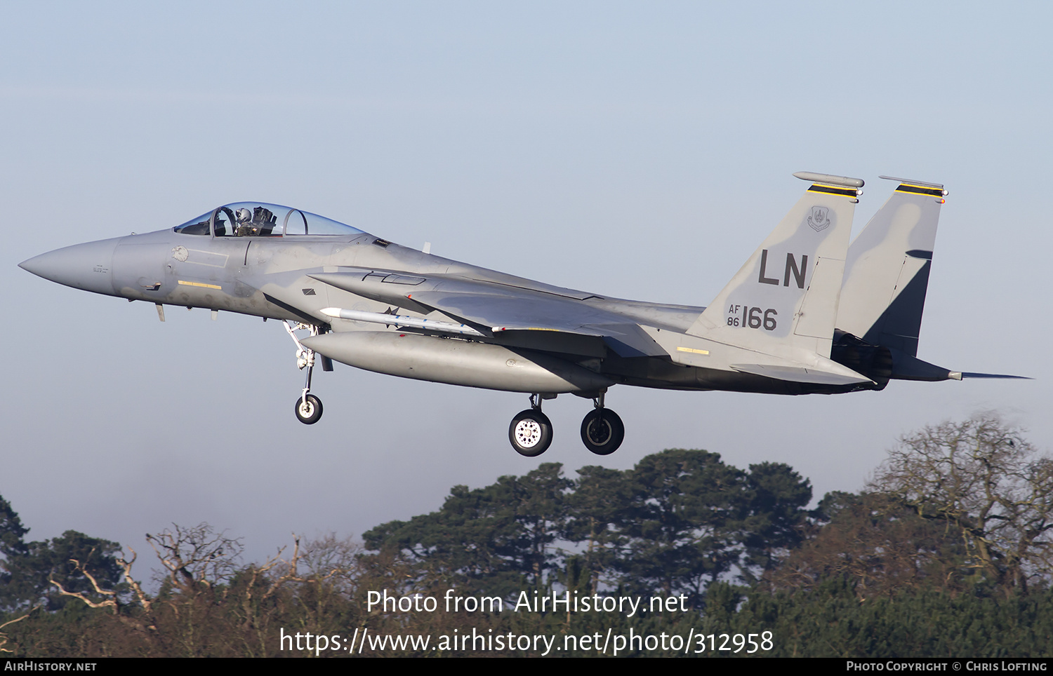 Aircraft Photo of 86-0166 / AF86-166 | McDonnell Douglas F-15C Eagle | USA - Air Force | AirHistory.net #312958