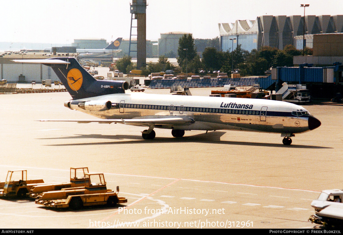 Aircraft Photo of D-ABPI | Boeing 727-230/Adv | Lufthansa | AirHistory.net #312961