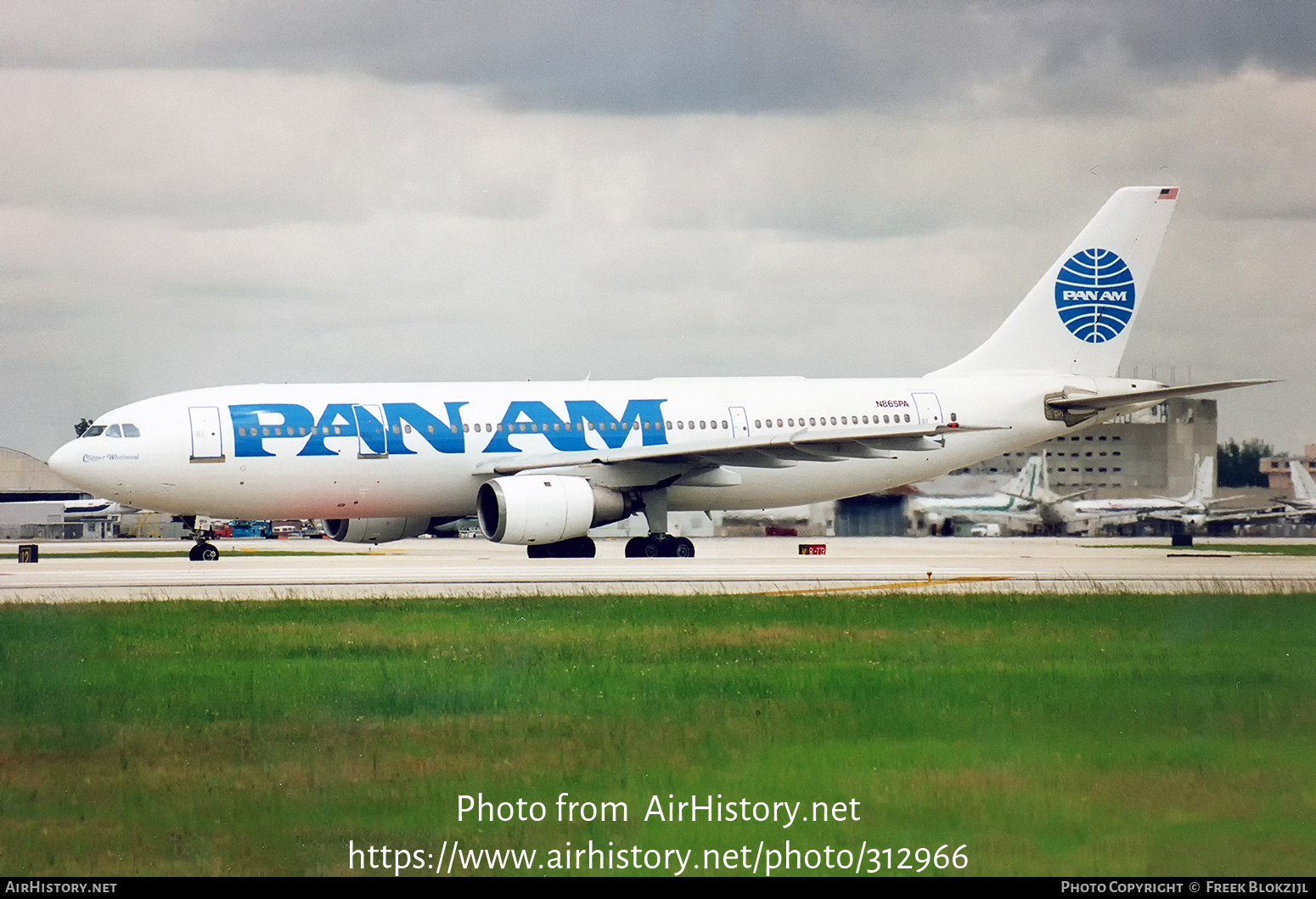 Aircraft Photo of N865PA | Airbus A300B4-203 | Pan American Airways - Pan Am | AirHistory.net #312966