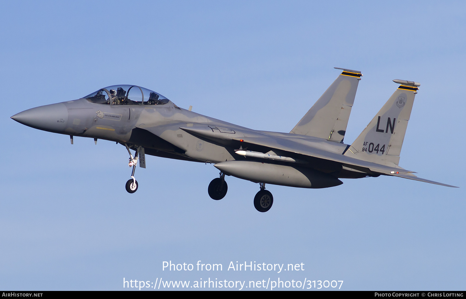 Aircraft Photo of 84-0044 / AF84-044 | McDonnell Douglas F-15D Eagle | USA - Air Force | AirHistory.net #313007