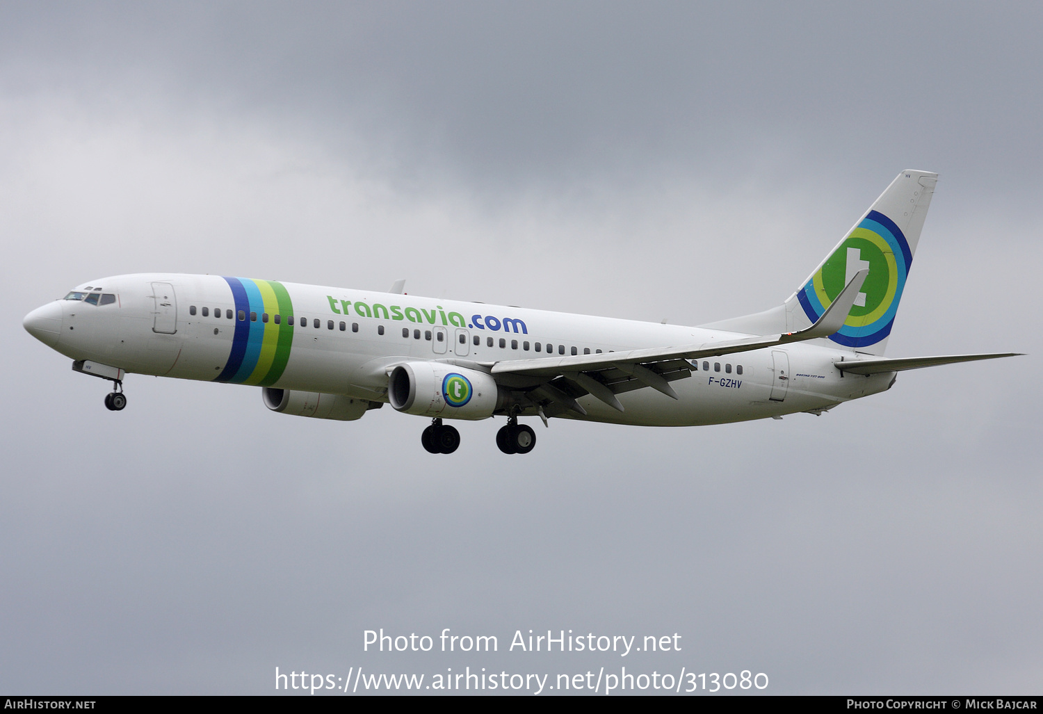 Aircraft Photo of F-GZHV | Boeing 737-85H | Transavia | AirHistory.net #313080