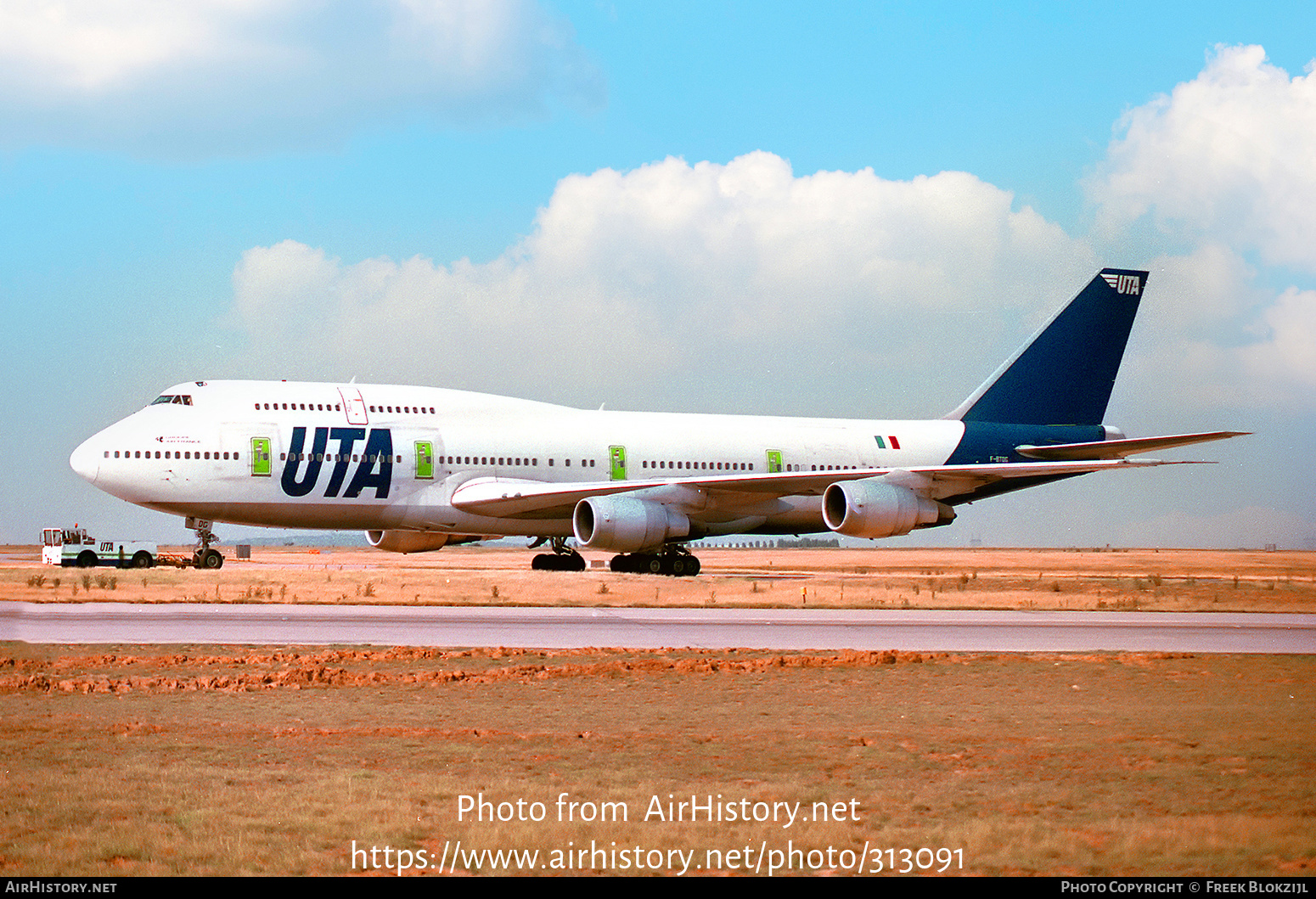 Aircraft Photo of F-BTDG | Boeing 747-2B3BM(SUD) | UTA - Union de Transports Aériens | AirHistory.net #313091