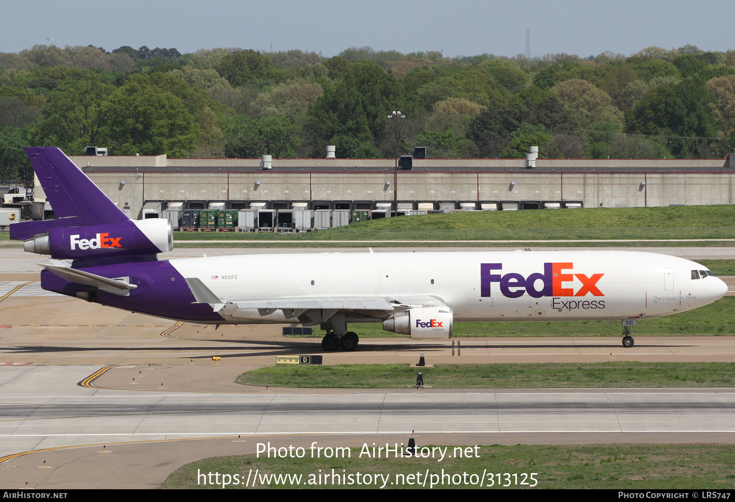 Aircraft Photo of N521FE | McDonnell Douglas MD-11/F | FedEx Express - Federal Express | AirHistory.net #313125