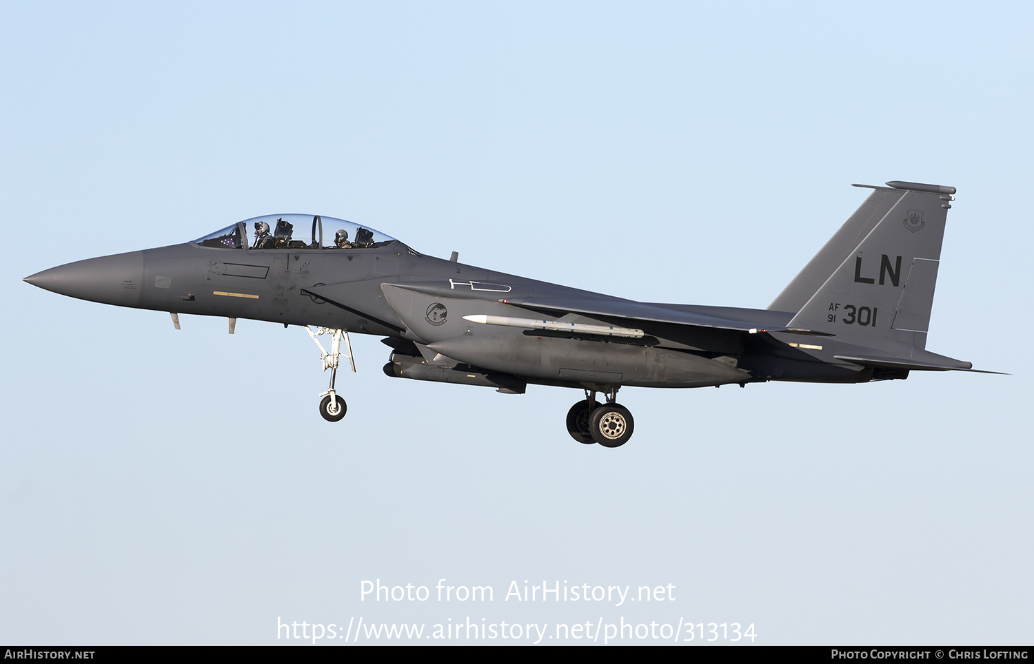 Aircraft Photo of 91-0301 / AF91-301 | McDonnell Douglas F-15E Strike Eagle | USA - Air Force | AirHistory.net #313134