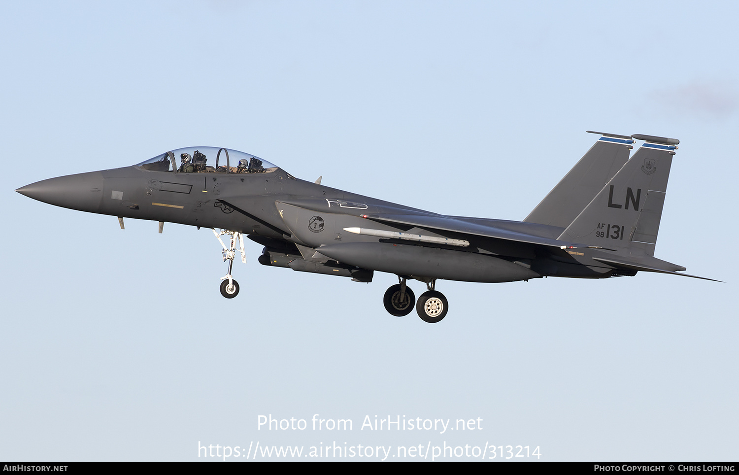 Aircraft Photo of 98-0131 / AF98-131 | Boeing F-15E Strike Eagle | USA - Air Force | AirHistory.net #313214