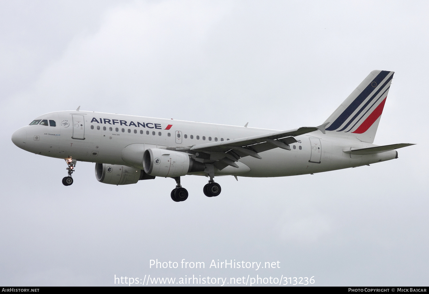 Aircraft Photo of F-GRHG | Airbus A319-111 | Air France | AirHistory.net #313236