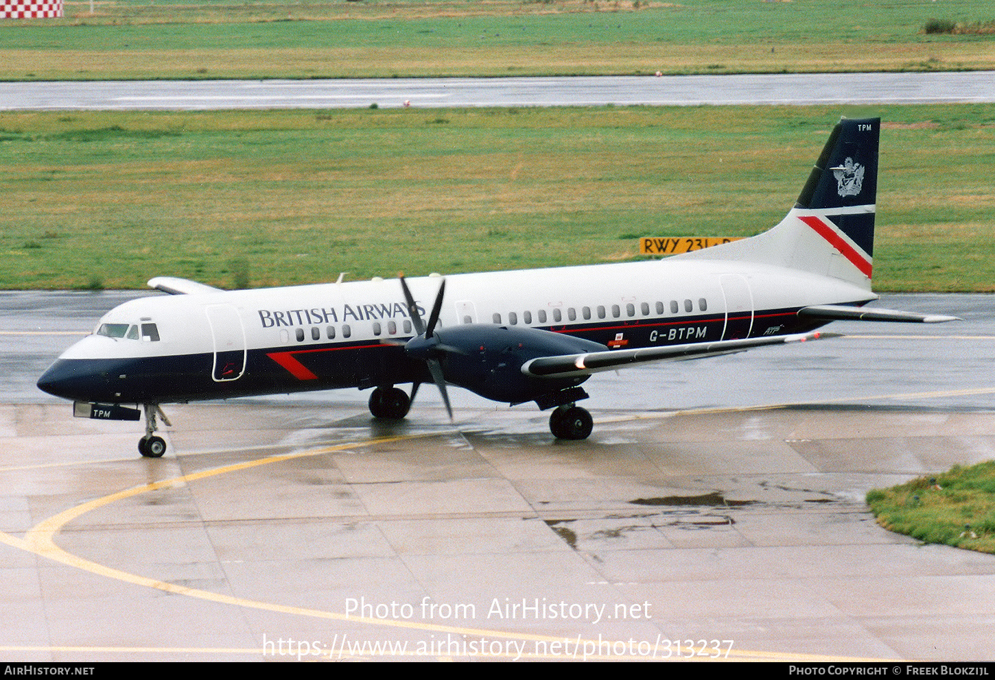 Aircraft Photo of G-BTPM | British Aerospace ATP | British Airways | AirHistory.net #313237