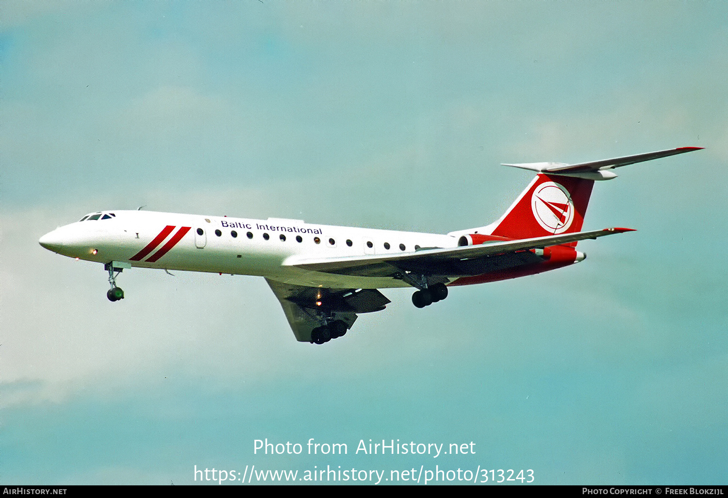 Aircraft Photo of YL-LBM | Tupolev Tu-134B-3 | Baltic International | AirHistory.net #313243