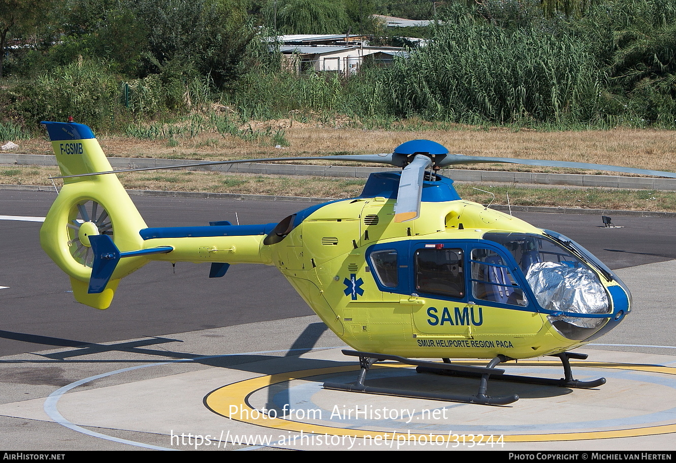 Aircraft Photo of F-GSMB | Airbus Helicopters EC-135T-1 | Mont Blanc Hélicoptères | AirHistory.net #313244