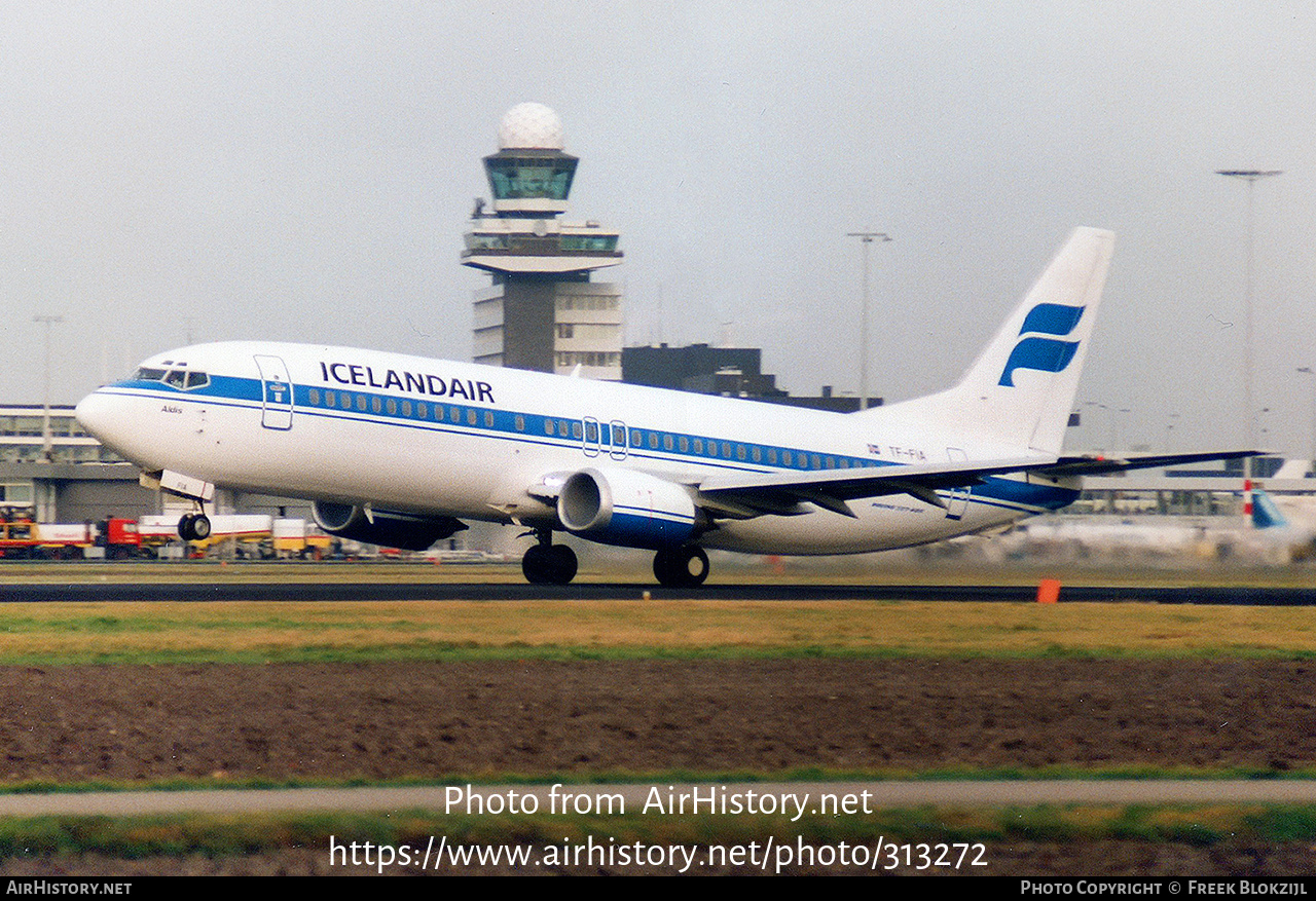 Aircraft Photo of TF-FIA | Boeing 737-408 | Icelandair | AirHistory.net #313272